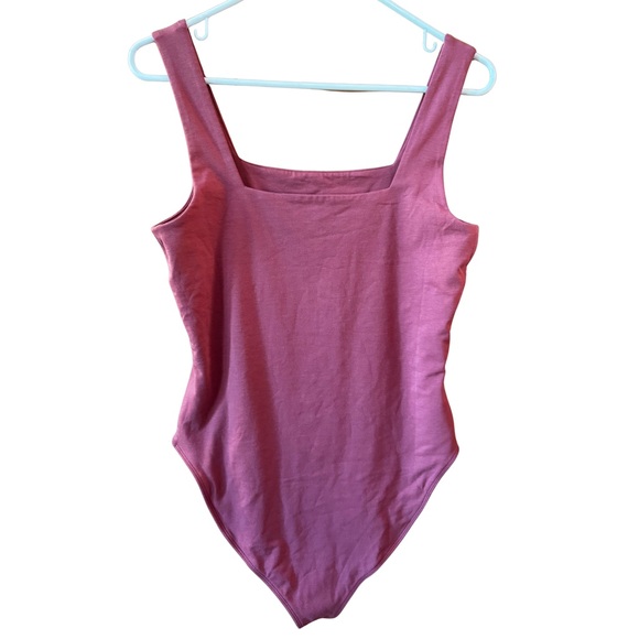 Tank‎ Top Bodysuit for Womem Pink Size Medium - Picture 2 of 6